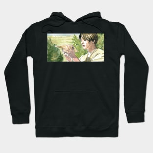 Jungkook Conch Shell Painting Hoodie